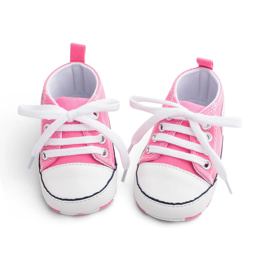 Baby Boys Girls First Walkers Shoes Infant Toddler Soft Sole Anti-slip Baby Shoes Newborn Canvas Baby Sports Sneakers Shoes
Baby Boys Girls First Walkers Shoes Infant Toddler Soft Sole Anti-slip Baby Shoes Newborn Canvas Baby Sports Sneakers Shoes