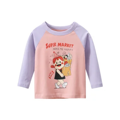 2020 Autumn New Baby Girls Long-sleeved T-shirt Children's Clothing Toddler Boys Cartoon Cotton Bottoming T Shirt Baby Clothes
2020 Autumn New Baby Girls Long-sleeved T-shirt Children's Clothing Toddler Boys Cartoon Cotton Bottoming T Shirt Baby Clothes