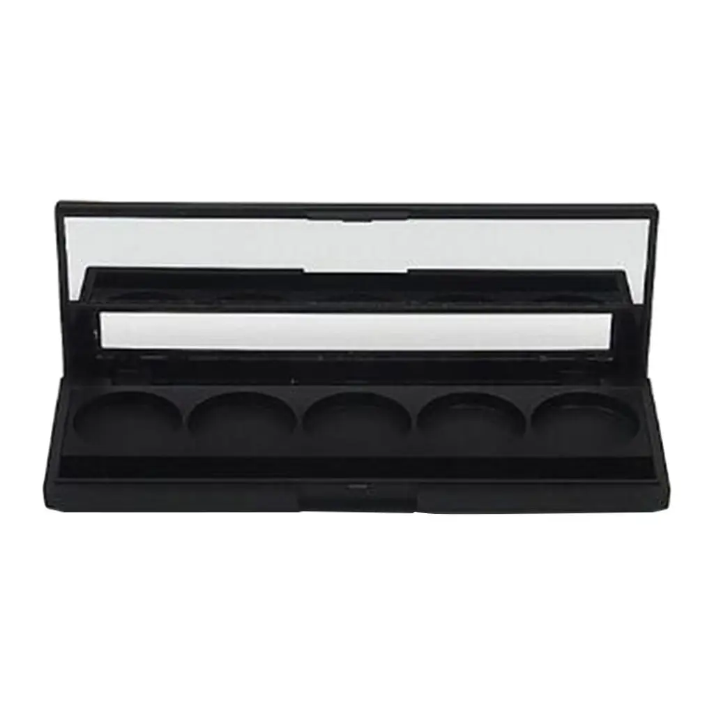 5 разделителей, тени для век, помада, консилер, палитра пудры, органайзер с слотом для кисти 
5 разделителей, тени для век, помада, консилер, палитра пудры, органайзер с слотом для кисти