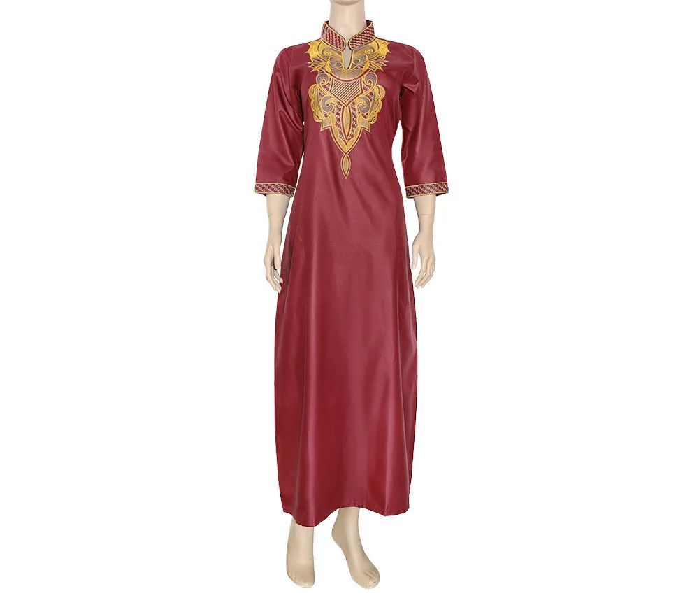 2020 new summer sexy african women Embroidery polyester plus size long dress M-3XL 
2020 new summer sexy african women Embroidery polyester plus size long dress M-3XL