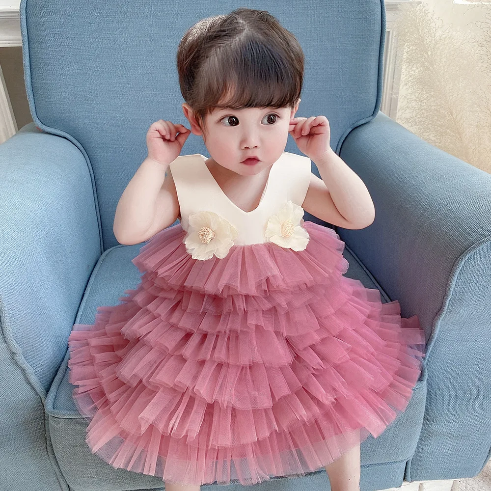 2021 new toddler girl's summer baby princess dress dress multi-layer cake skirt puff mesh flower girl dress Princess Dress
2021 new toddler girl's summer baby princess dress dress multi-layer cake skirt puff mesh flower girl dress Princess Dress