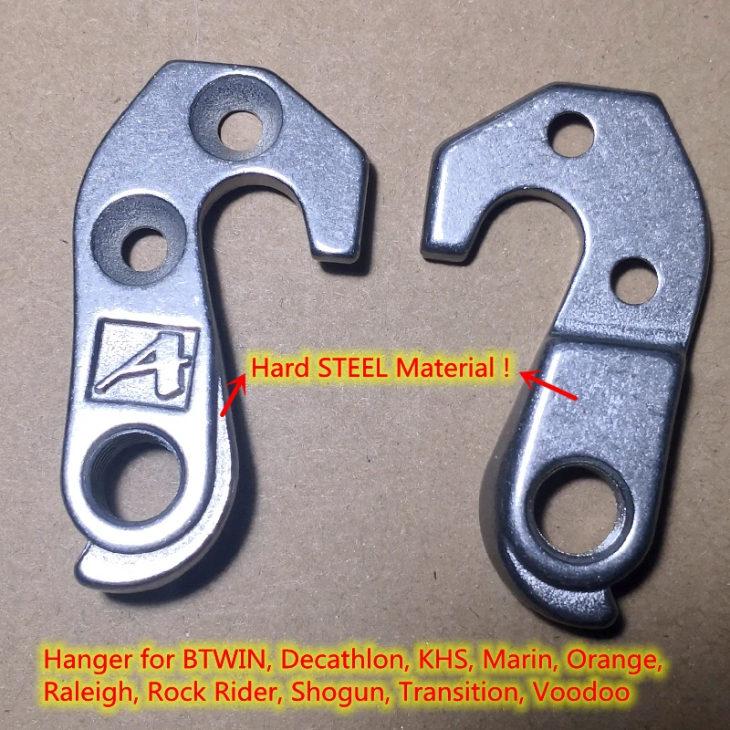 2pc Bicycle derailleur hanger For Pilo D148 Corratec Decathlon KHS #101 Marin #7 Scott #228839 Raleigh Gary Fisher mech dropout
2pc Bicycle derailleur hanger For Pilo D148 Corratec Decathlon KHS #101 Marin #7 Scott #228839 Raleigh Gary Fisher mech dropout