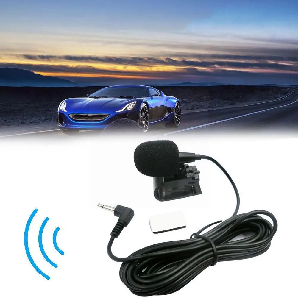 Professional Car Audio Microphone 3.5mm Clip Jack Plug For Auto Mic Stereo Mini DVD Radio Wired 3m Long Microphone External K7E2
Professional Car Audio Microphone 3.5mm Clip Jack Plug For Auto Mic Stereo Mini DVD Radio Wired 3m Long Microphone External K7E2