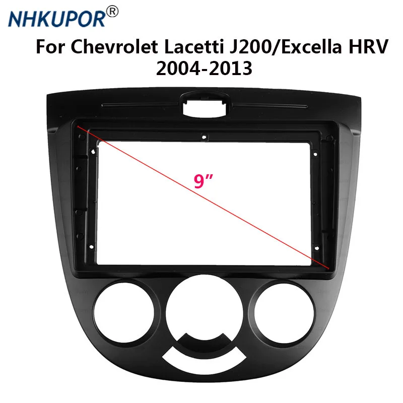 9-дюймовый автомобильный радиоприемник, панель приборной панели для Chevrolet Lacetti J200/Excella HRV 2004-2013, передняя панель с креплением, 2 Din
9-дюймовый автомобильный радиоприемник, панель приборной панели для Chevrolet Lacetti J200/Excella HRV 2004-2013, передняя панель с креплением, 2 Din