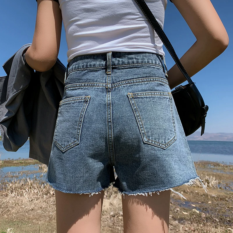denim shorts women plus size jean high waist short street style Casual Solid Button Loose black beige blue gray Cotton shorts
denim shorts women plus size jean high waist short street style Casual Solid Button Loose black beige blue gray Cotton shorts