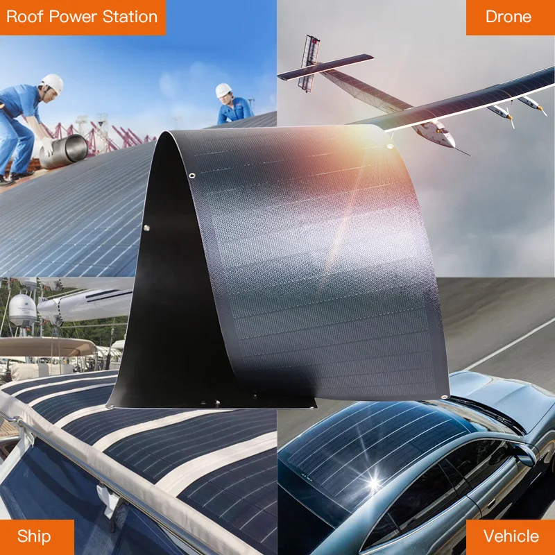 75W CIGS Foldable Adhesive Flexible Thin Film Solar Panels for Roof Solar Project TPO
75W CIGS Foldable Adhesive Flexible Thin Film Solar Panels for Roof Solar Project TPO