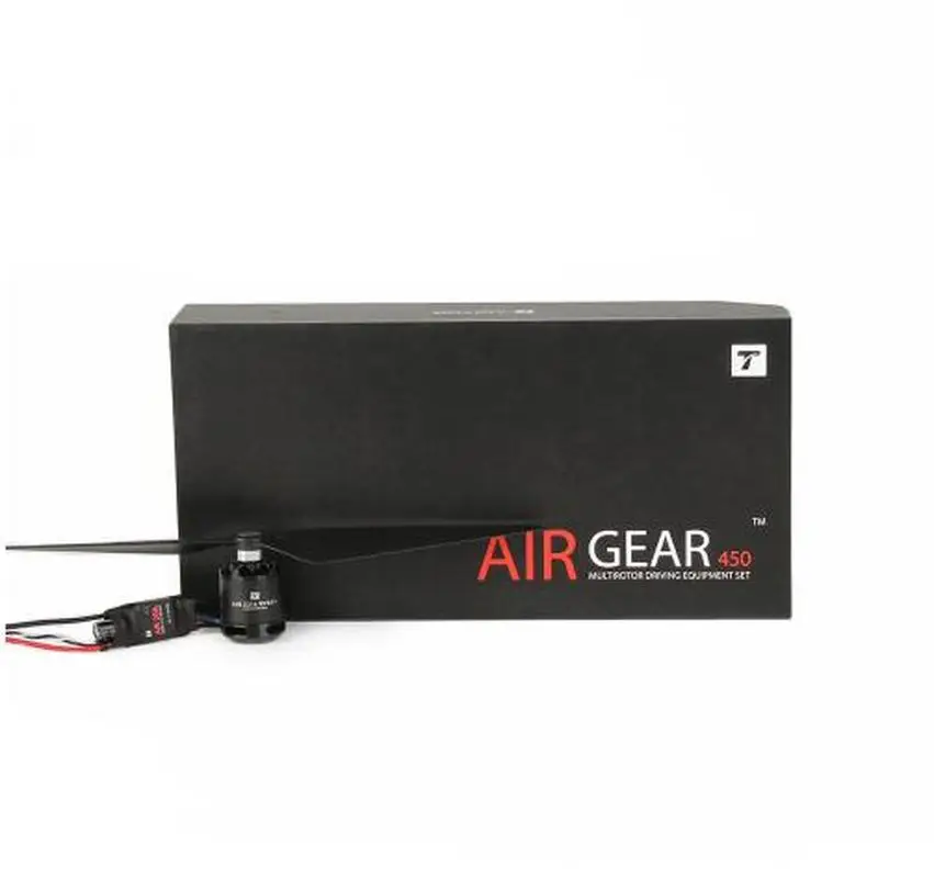 T-MOTOR AIR GEAR 450 COMBO 4PCS 2216 KV880 Motor T1045 Propeller AIR 20A ESC for RC Drone FPV Racing 450mm/550mm Multicopter
T-MOTOR AIR GEAR 450 COMBO 4PCS 2216 KV880 Motor T1045 Propeller AIR 20A ESC for RC Drone FPV Racing 450mm/550mm Multicopter