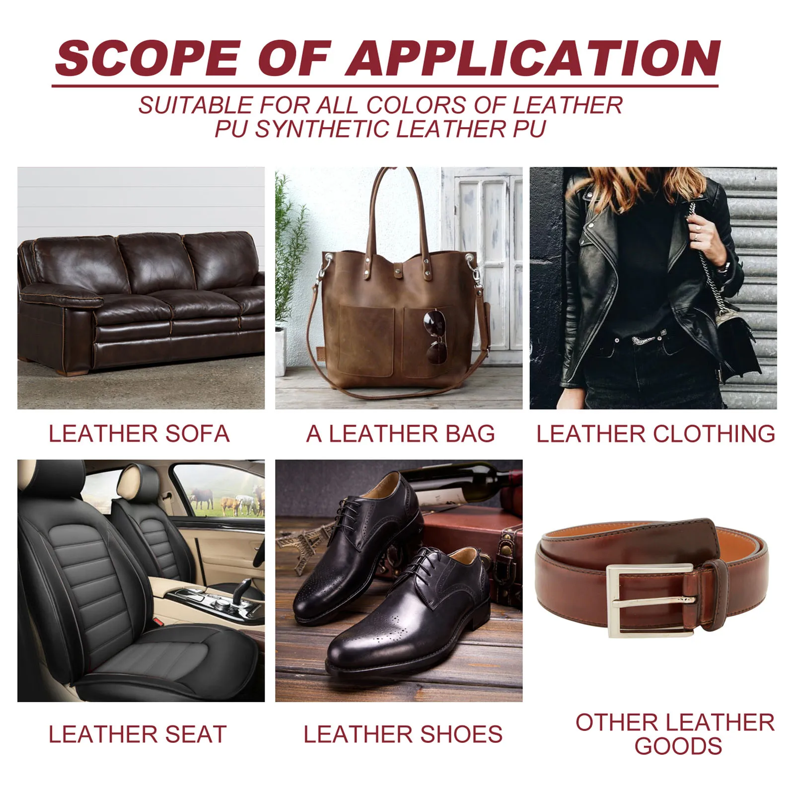 Leather Repair Kit Broken Leather Repair Clean Cream Color Restore for Furniture Couch Car Seat Sofa Shoes
Leather Repair Kit Broken Leather Repair Clean Cream Color Restore for Furniture Couch Car Seat Sofa Shoes