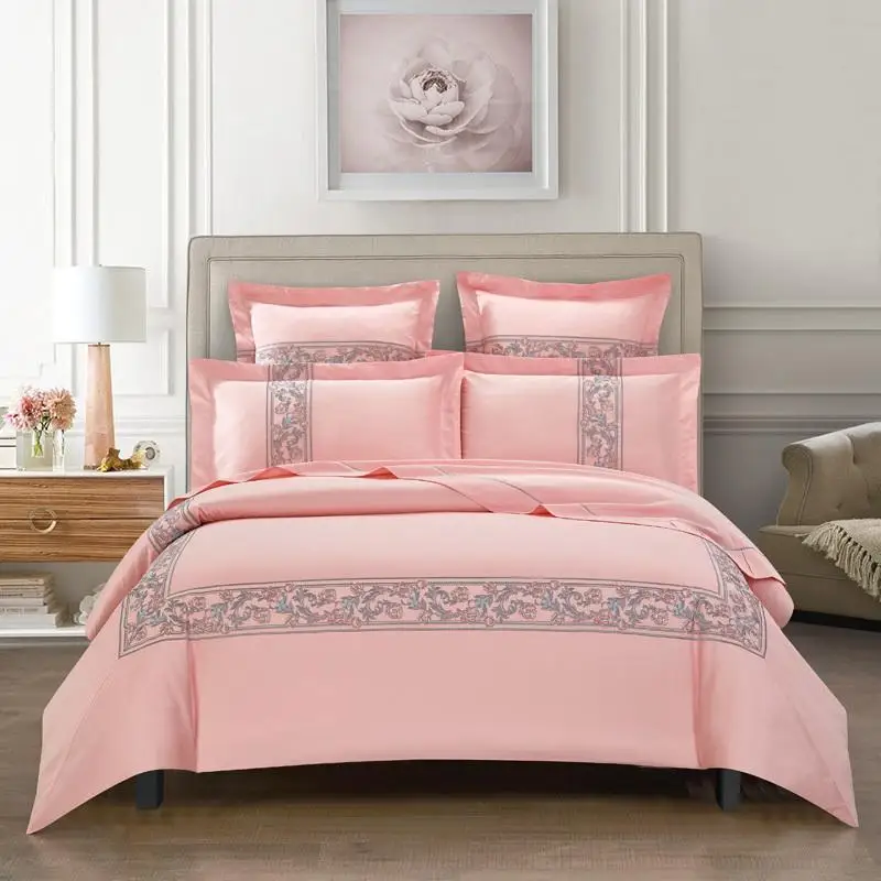 48 600TC Egyptian Cotton Premium Bedding set Gold Grey Duvet Cover Set Queen King size Down Comforter Quilt Cover Bed sheets set
48 600TC Egyptian Cotton Premium Bedding set Gold Grey Duvet Cover Set Queen King size Down Comforter Quilt Cover Bed sheets set