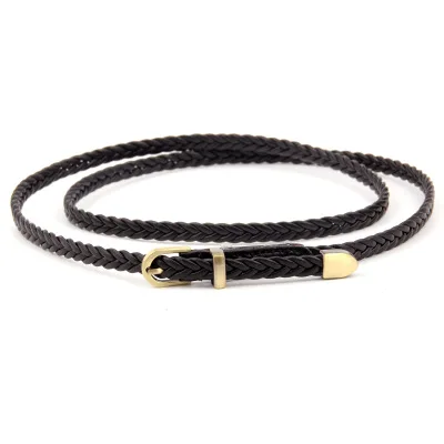 1Pcs Hand-Woven Women Belts Dress Jeans Metal Stylish Decoration Pin Buckle Versatile Belt PU Leather Solid Color
1Pcs Hand-Woven Women Belts Dress Jeans Metal Stylish Decoration Pin Buckle Versatile Belt PU Leather Solid Color