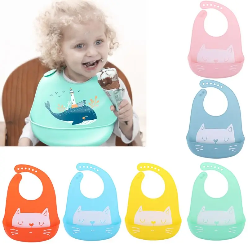 Silicone Baby Bib No-wash Roll Up Crumb Catcher Cartoon Waterproof Kids Boys Girls Feeding Supplies
Silicone Baby Bib No-wash Roll Up Crumb Catcher Cartoon Waterproof Kids Boys Girls Feeding Supplies