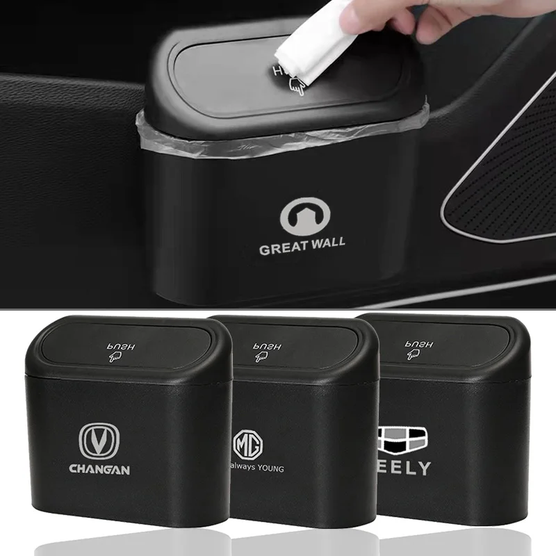 1PCs Car Black Trash Can Storage Box Portable Storage for Hyundai Tucson 2021 Accent I10 I20 Santa Fe Kona Getz Car Accessories
1PCs Car Black Trash Can Storage Box Portable Storage for Hyundai Tucson 2021 Accent I10 I20 Santa Fe Kona Getz Car Accessories