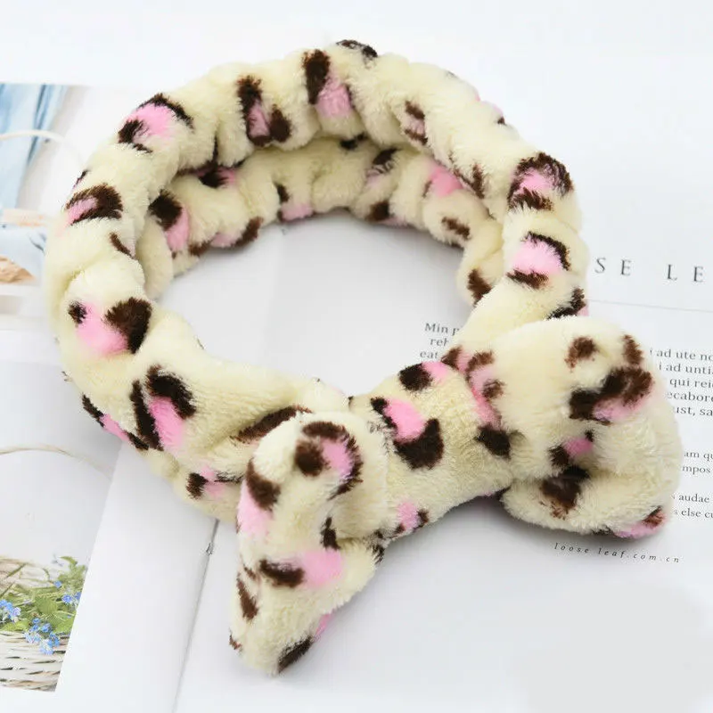 Women Rabbit Ear Hair Band Bath Spa Makeup Wrap Wash Face Elastic Headband Cosplay Hair Accessory SOYW889
Women Rabbit Ear Hair Band Bath Spa Makeup Wrap Wash Face Elastic Headband Cosplay Hair Accessory SOYW889