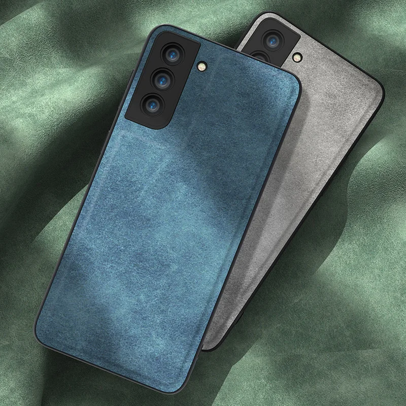 Skeypaik Luxury Fashion Lens Protection Shockproof Silicone Soft PU Leather Flannel Phone Case For Samsung S21 Plus Ultra Funda
Skeypaik Luxury Fashion Lens Protection Shockproof Silicone Soft PU Leather Flannel Phone Case For Samsung S21 Plus Ultra Funda