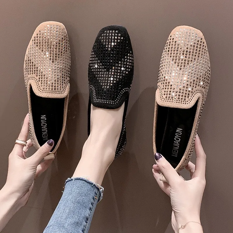 Akexiya New Spring Summer Women Flats Shoes Sequins Female Shoes Loafers Casual Slip-on Walking Flat Shoes Woman Asakuchi Pumps
Akexiya New Spring Summer Women Flats Shoes Sequins Female Shoes Loafers Casual Slip-on Walking Flat Shoes Woman Asakuchi Pumps