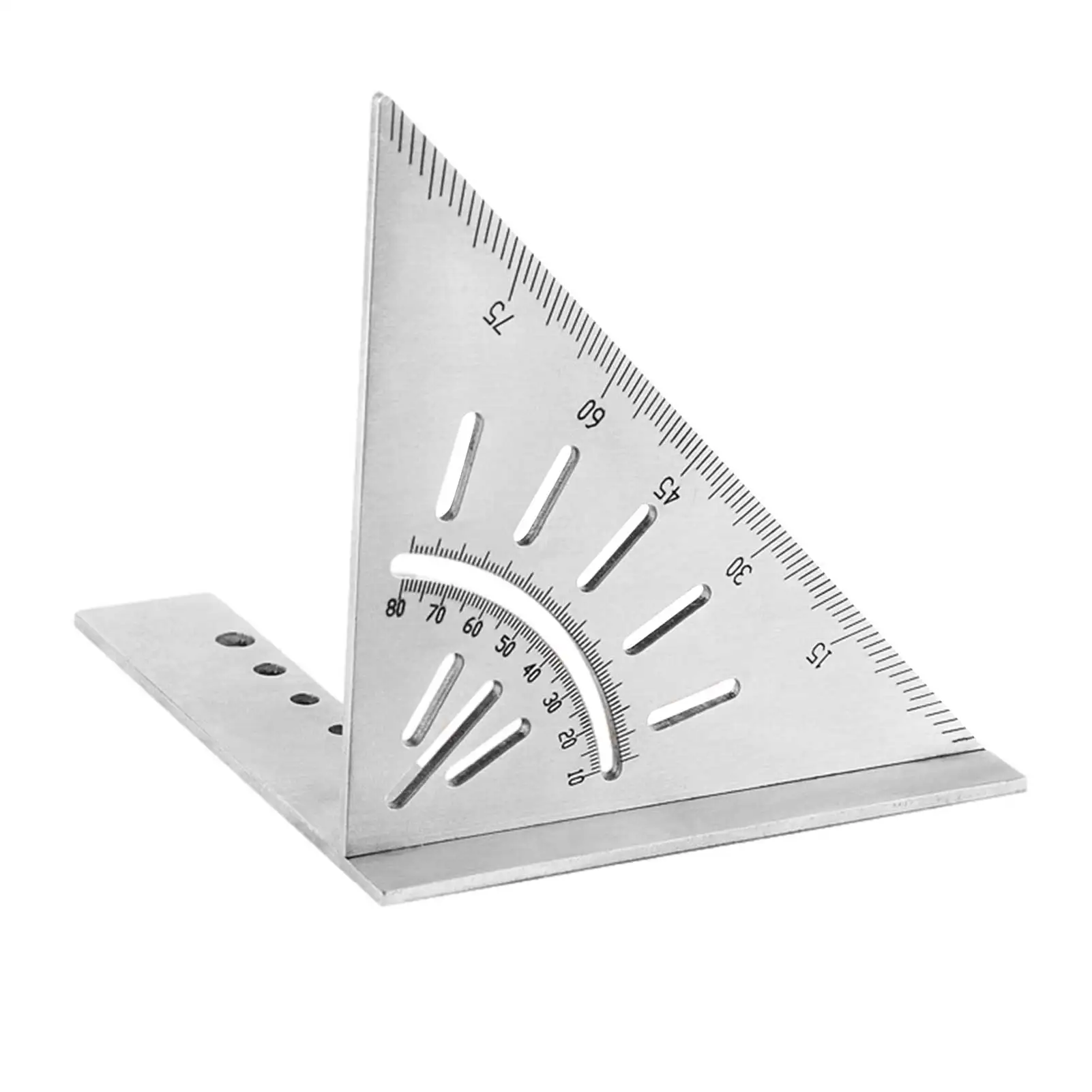 Woodworking Ruler Stainless Steel Triangle Ruler 45/90 Degrees Ruler Tri-square Line Scriber Saw Guide Measurement great gift
Woodworking Ruler Stainless Steel Triangle Ruler 45/90 Degrees Ruler Tri-square Line Scriber Saw Guide Measurement great gift