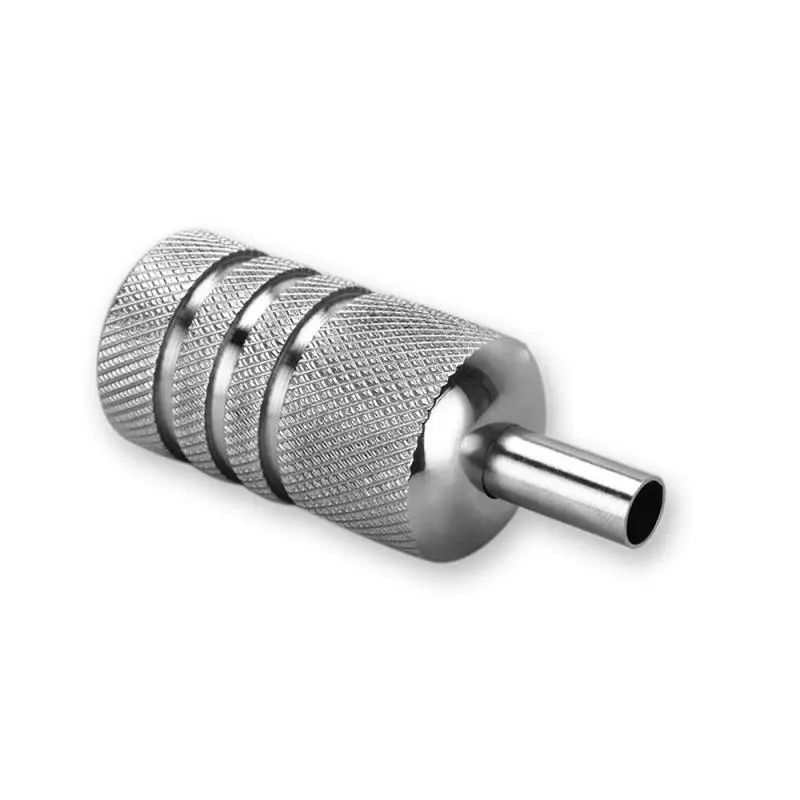 Thickened Durable Silver Stainless Steel Tattoo Grip Professional Tattoo Machine Handle For Tattoo Motor Supplies Body Art Tools 
Thickened Durable Silver Stainless Steel Tattoo Grip Professional Tattoo Machine Handle For Tattoo Motor Supplies Body Art Tools