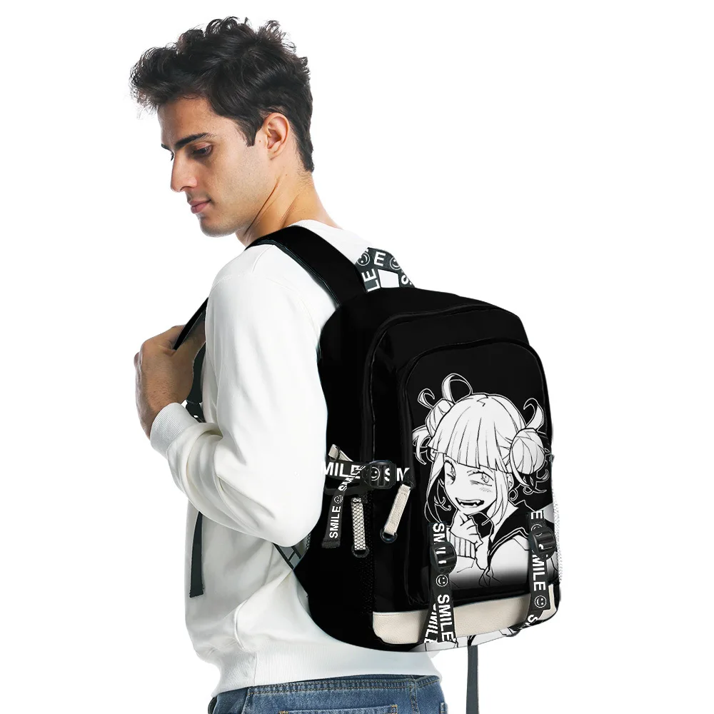 Японский дорожный рюкзак с аниме Моя геройская Академия для мужчин школьные