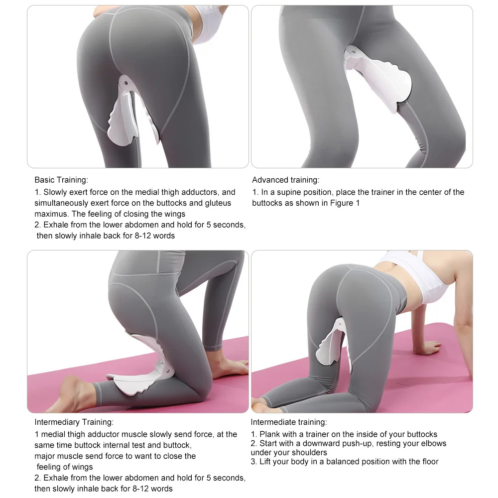 Hip Trainer Pelvic Floor Leg Muscle Training Inner Thigh Buttocks Exerciser Home Gym Fitness Bodybuilding Equipment
Hip Trainer Pelvic Floor Leg Muscle Training Inner Thigh Buttocks Exerciser Home Gym Fitness Bodybuilding Equipment