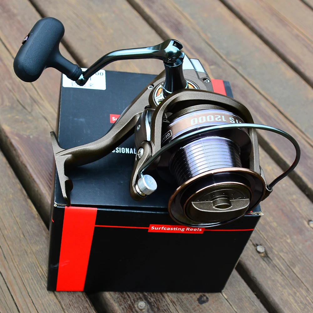 4.0:1 Fishing Reel 30KG Max Drag Spinning Reel 9000-12000 Spinning Reel 14+1BB Bearing Fishing Reel New
4.0:1 Fishing Reel 30KG Max Drag Spinning Reel 9000-12000 Spinning Reel 14+1BB Bearing Fishing Reel New
