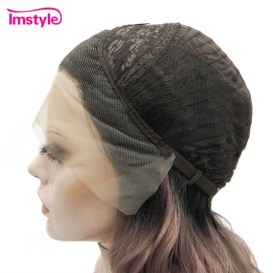 Imstyle Short Synthetic Lace Front Wig Purple Pink Mixed Body Wave Heat Resistant Fiber Daily Lace Wigs For Women 16 inches
Imstyle Short Synthetic Lace Front Wig Purple Pink Mixed Body Wave Heat Resistant Fiber Daily Lace Wigs For Women 16 inches