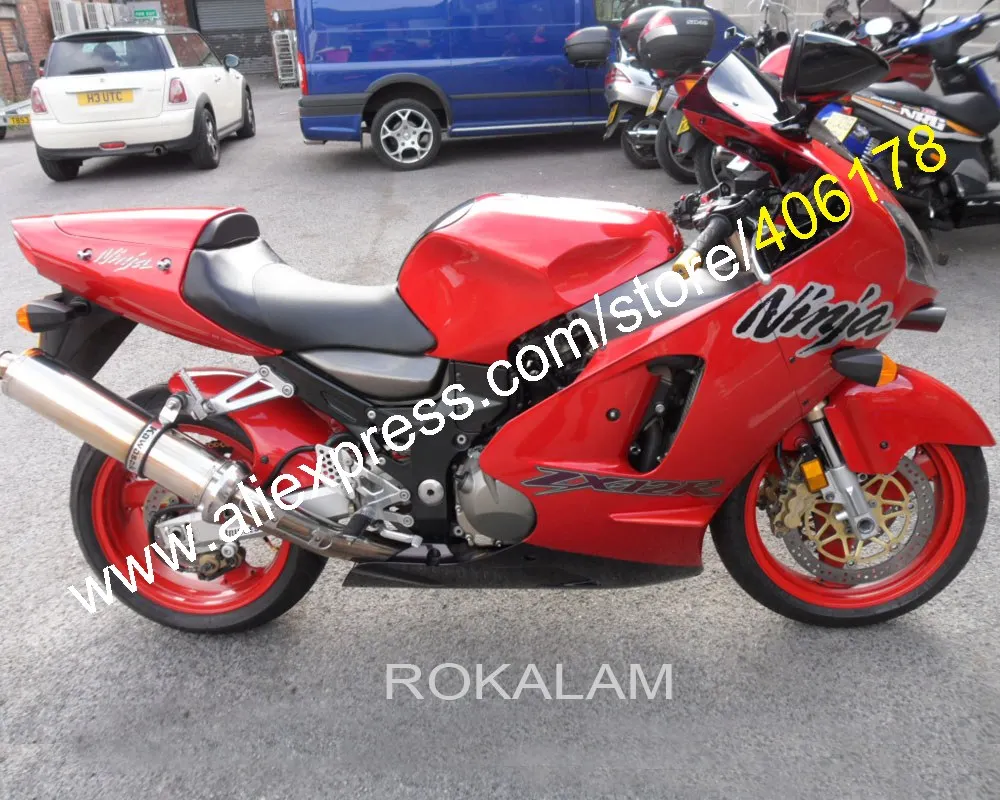 For Kawasaki Ninja ZX12R 00 01 ZX 12R 2000 2001 ZX-12R Red Black Aftermarket Motorcycle Fairings (Injection Molding)
For Kawasaki Ninja ZX12R 00 01 ZX 12R 2000 2001 ZX-12R Red Black Aftermarket Motorcycle Fairings (Injection Molding)