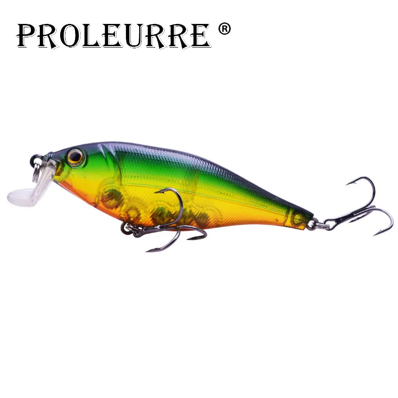 Proleurre Minnow Fishing Lure 10cm 14.5g 3D Eyes Fishing Wobblers Crankbait Artificial Hard bait Bass pesca Fishing tackle
Proleurre Minnow Fishing Lure 10cm 14.5g 3D Eyes Fishing Wobblers Crankbait Artificial Hard bait Bass pesca Fishing tackle