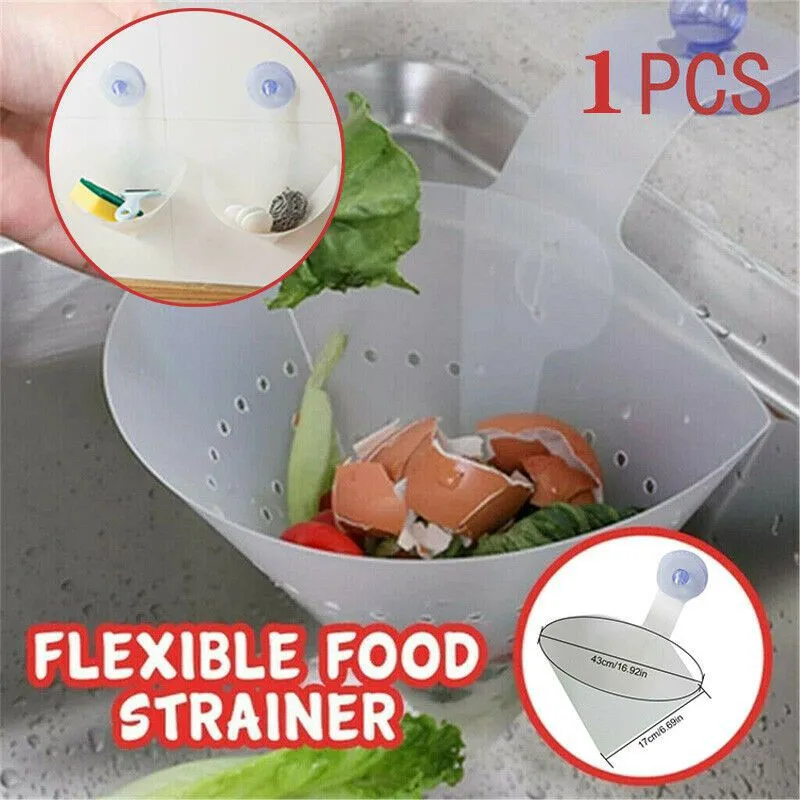 Self-Standing Anti-Blocking Device Kitchen Wash Food Snacks Leftovers Soup Filter06
Self-Standing Anti-Blocking Device Kitchen Wash Food Snacks Leftovers Soup Filter06