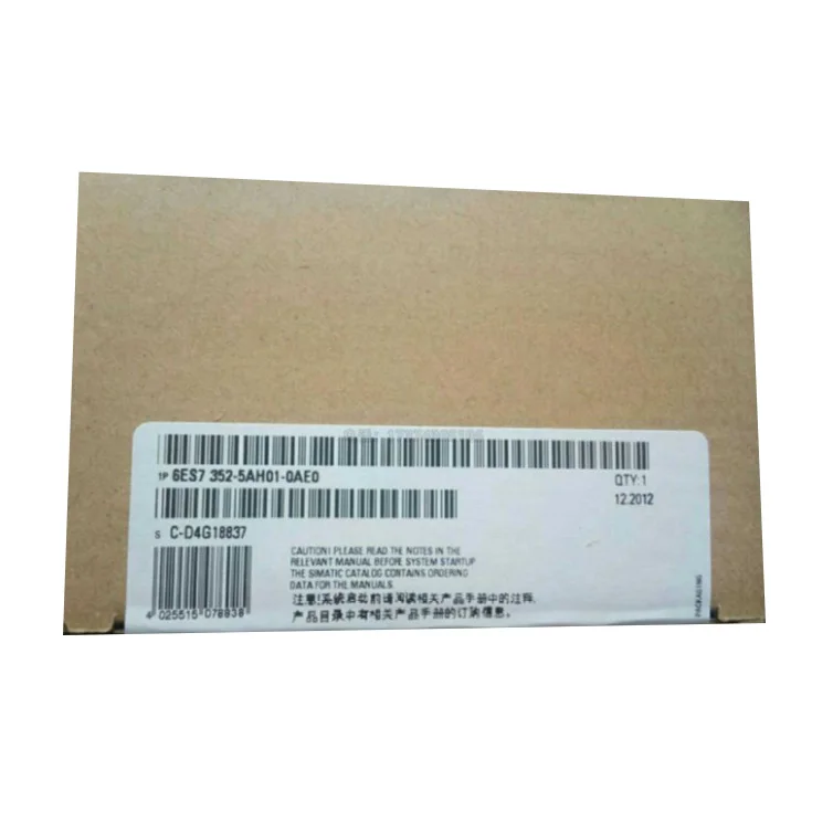 New original 6ES7352-5AH01-0AE0 FM352-5 high-speed Boolean processor 6ES73525AHO1OAEO spot
New original 6ES7352-5AH01-0AE0 FM352-5 high-speed Boolean processor 6ES73525AHO1OAEO spot
