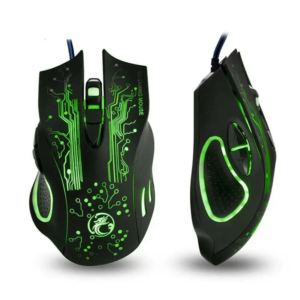 IMICE X9 Usb Wired Mouse Ergonomics Optical Colorful Breathing Light Game Mice For Computer Laptop 800-2400DPI Gaming Mouse
IMICE X9 Usb Wired Mouse Ergonomics Optical Colorful Breathing Light Game Mice For Computer Laptop 800-2400DPI Gaming Mouse