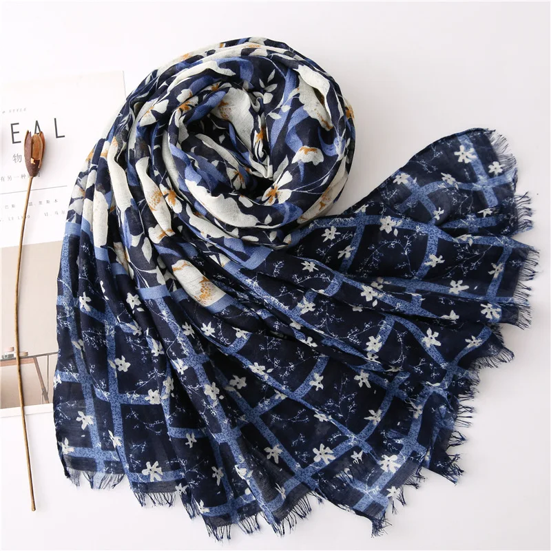 

Luxury Brand New silk Scarf Summer Navy Resort Wild Beach Shawls scarves women chiffon hijab infinity blanket scarf pashmina