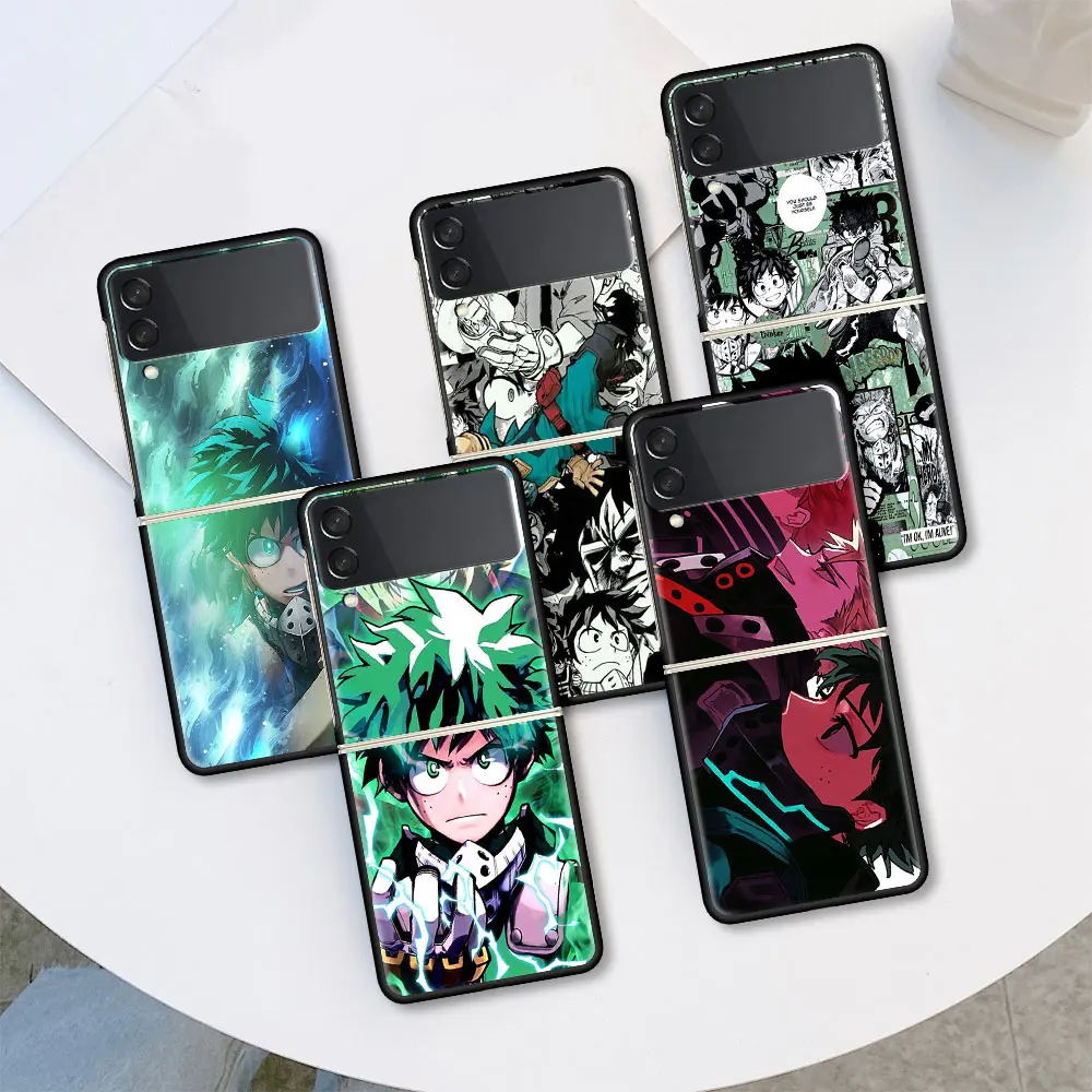 Cell Phone Housing For Samsung Galaxy Z Flip 3 5G Case Anime My Hero Academia Midoriya Shell Cover ZFlip Black Hard PC Coque
Cell Phone Housing For Samsung Galaxy Z Flip 3 5G Case Anime My Hero Academia Midoriya Shell Cover ZFlip Black Hard PC Coque