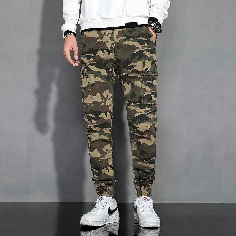 Mens Skinny Stretch Camouflage Cargo Pants Men Military Streetwear Hip Hop Trousers 2020 Jogger Pants Men Clothing
Mens Skinny Stretch Camouflage Cargo Pants Men Military Streetwear Hip Hop Trousers 2020 Jogger Pants Men Clothing