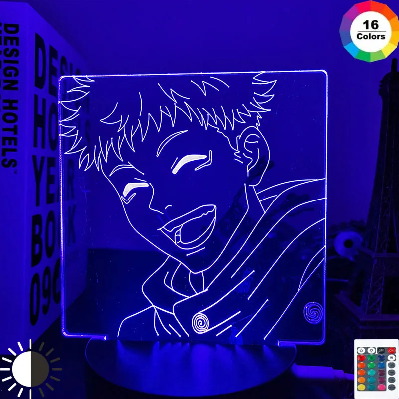 Anime Jujutsu Kaisen Led Night Light Yuji Itadori Lamp for Bedroom Decor Birthday Gift Yuji Itadori Light Jujutsu Kaisen Gadget
Anime Jujutsu Kaisen Led Night Light Yuji Itadori Lamp for Bedroom Decor Birthday Gift Yuji Itadori Light Jujutsu Kaisen Gadget