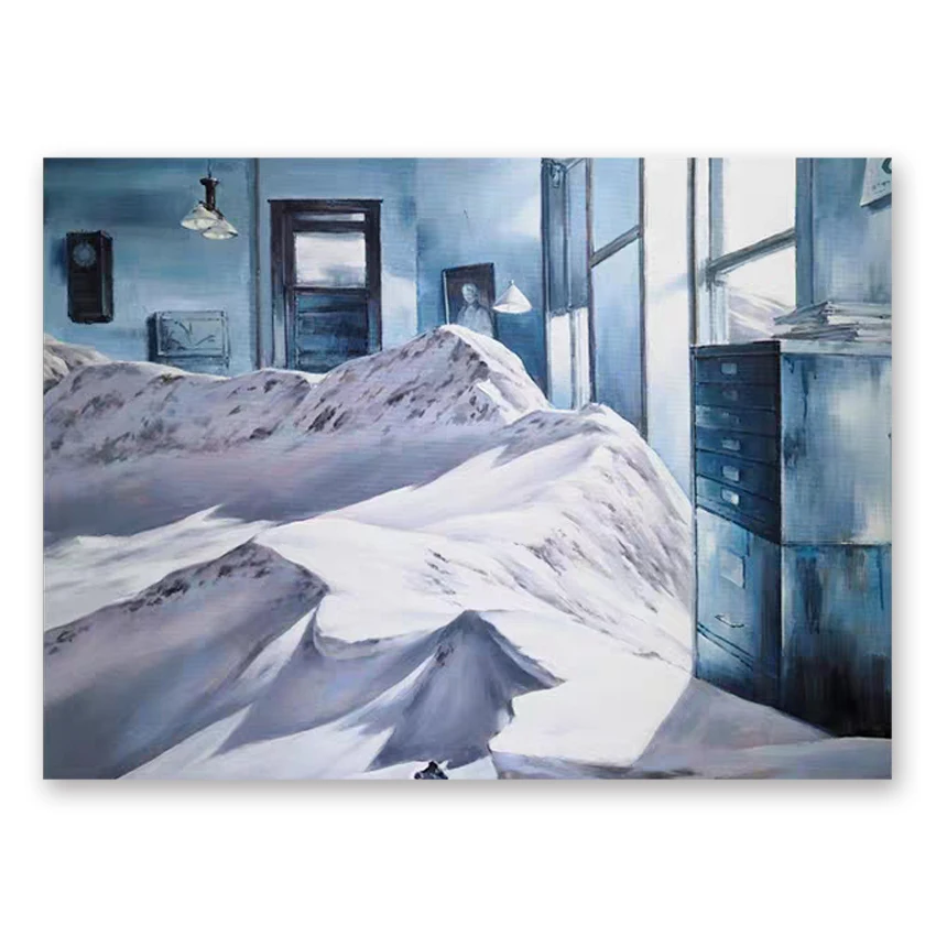 Handmade Abstract Mountain Snow Landscape Canvas Oil Painting Unframed Wall Art Free Shipping Panels Wall Decor Picture
Handmade Abstract Mountain Snow Landscape Canvas Oil Painting Unframed Wall Art Free Shipping Panels Wall Decor Picture