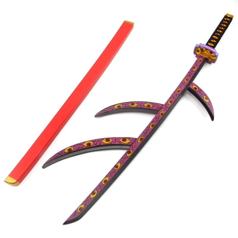 Kimetsu No Yaiba Demon Slayer Kokushibou Cosplay Prop Wooden Sword Tsugikuni Michikatsu Weapons for Halloween Christmas Party
Kimetsu No Yaiba Demon Slayer Kokushibou Cosplay Prop Wooden Sword Tsugikuni Michikatsu Weapons for Halloween Christmas Party