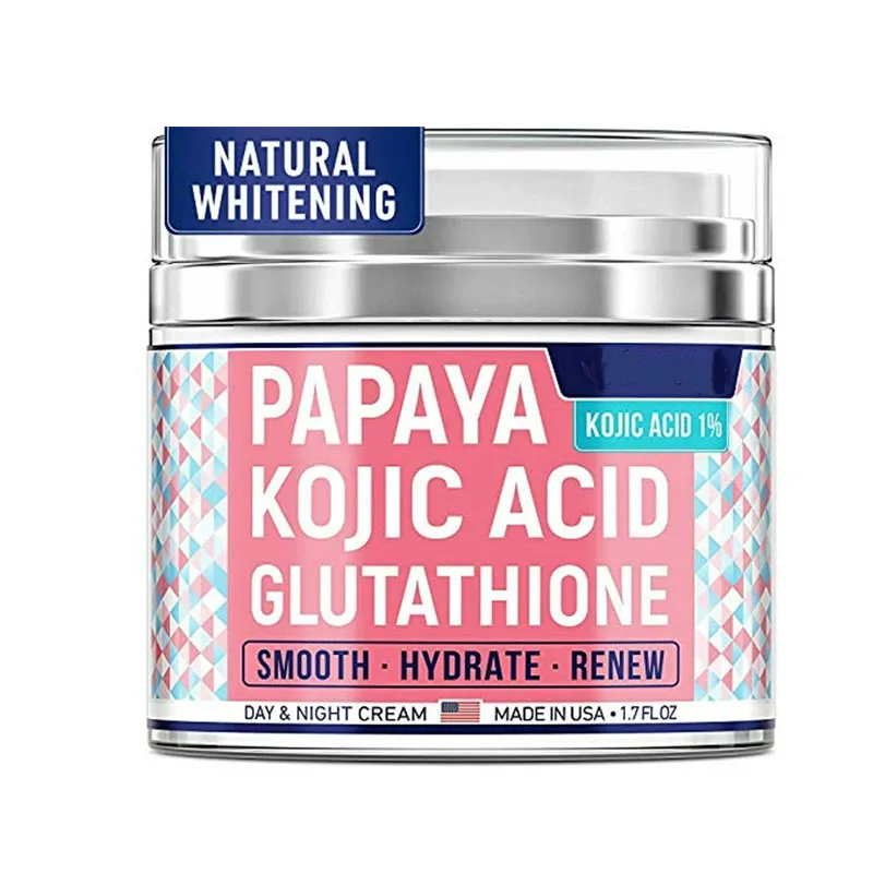 Dark spot correction skin nourishing repairing cream, glutathione papaya kojic acid to renew complexion whitening skin 1.7FL oz
Dark spot correction skin nourishing repairing cream, glutathione papaya kojic acid to renew complexion whitening skin 1.7FL oz