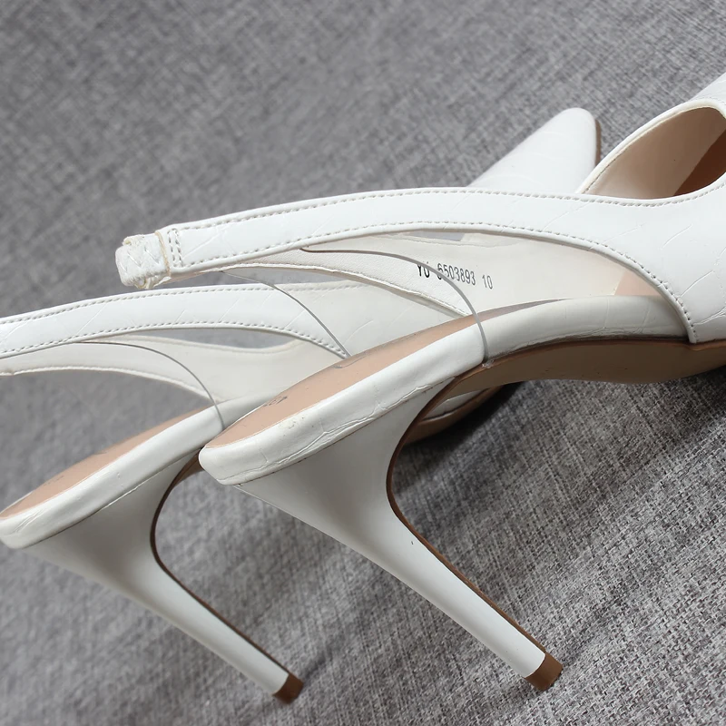 Sandals Elastic Band Shallow Mouth Strappy Heels Female Shoe Large Size Slip-on Stiletto Sexy Girls Pointed Closed High Fashion
Sandals Elastic Band Shallow Mouth Strappy Heels Female Shoe Large Size Slip-on Stiletto Sexy Girls Pointed Closed High Fashion