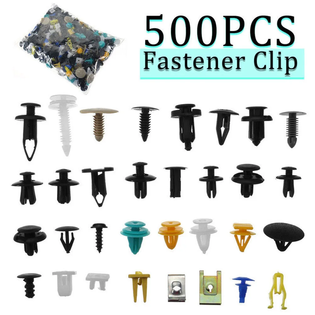 500Pcs 30 Kinds Universal Mixed Auto Fastener Car Bumper Clips Retainer Car Fastener Rivet Door Panel Liner For All Car
500Pcs 30 Kinds Universal Mixed Auto Fastener Car Bumper Clips Retainer Car Fastener Rivet Door Panel Liner For All Car