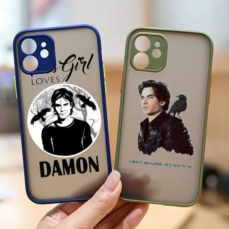 The vampire diaries Phone Case matte transparent Funda For Army Green iPhone 7 8 x xs xr 11 12 pro plus max mini Clear
The vampire diaries Phone Case matte transparent Funda For Army Green iPhone 7 8 x xs xr 11 12 pro plus max mini Clear