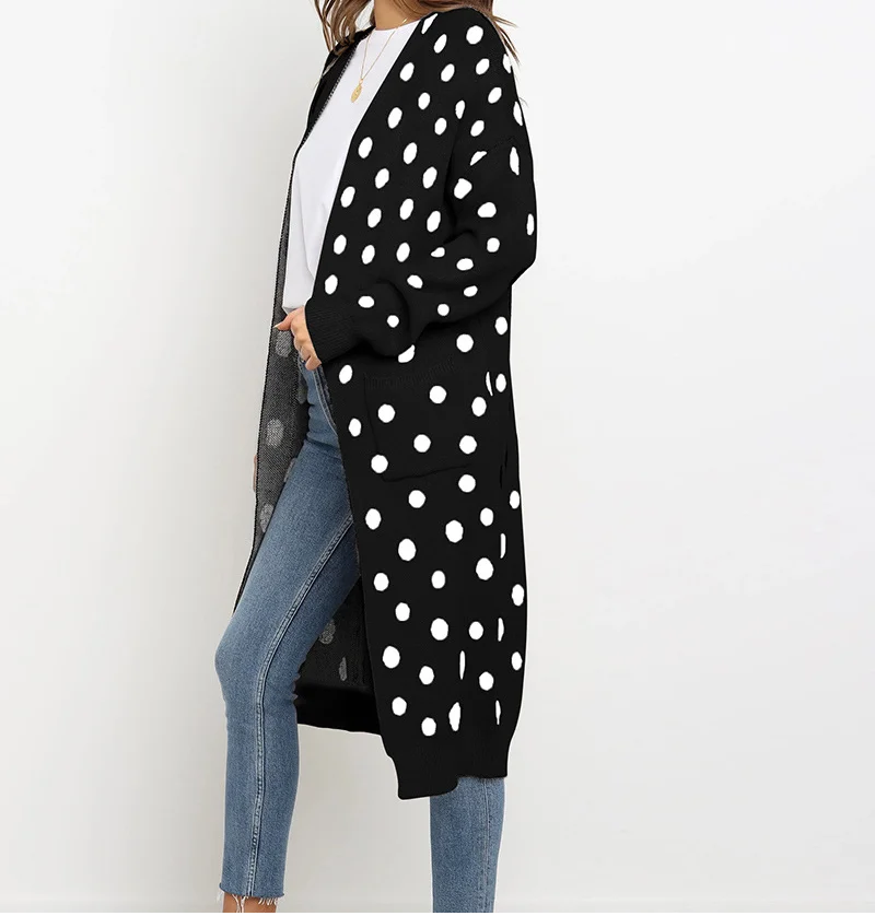 2019 Autumn Winter Women Sweater Cardigans Ladies Fashion Leopard Print Long Knitted Cardigan Causal Sweater Coat Sueter Mujer
2019 Autumn Winter Women Sweater Cardigans Ladies Fashion Leopard Print Long Knitted Cardigan Causal Sweater Coat Sueter Mujer