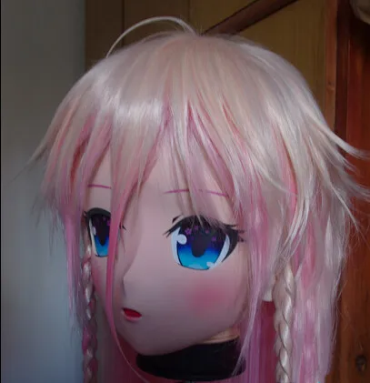 (C2-067) Top Quality Handmade Female Silicone Rubber Face Mask Cosplay Kigurumi Masks Crossdresser Doll Japanese Anime Role Play 
(C2-067) Top Quality Handmade Female Silicone Rubber Face Mask Cosplay Kigurumi Masks Crossdresser Doll Japanese Anime Role Play
