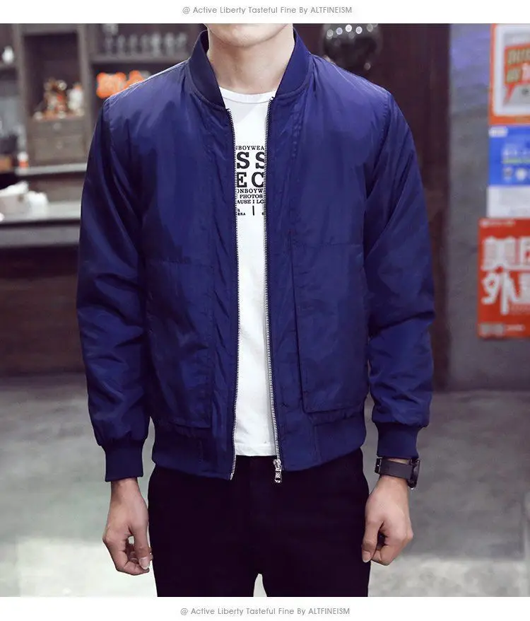 2021 Zip Up Men Jacket Spring Autumn Fashion Brand Slim Fit Coats Male Casual Baseball Bomber Jacket Mens Overcoat Plus size 4XL
2021 Zip Up Men Jacket Spring Autumn Fashion Brand Slim Fit Coats Male Casual Baseball Bomber Jacket Mens Overcoat Plus size 4XL