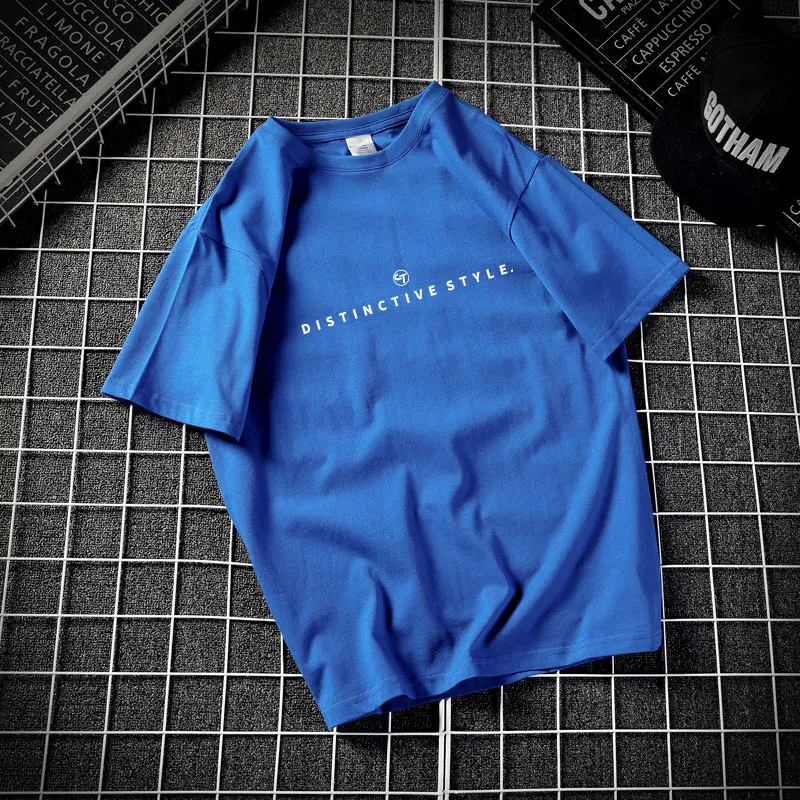 Men's fashion short sleeve T-shirt inschao Brand Hong Kong style letter printing pure cotton half sleeve national fashion white
Men's fashion short sleeve T-shirt inschao Brand Hong Kong style letter printing pure cotton half sleeve national fashion white