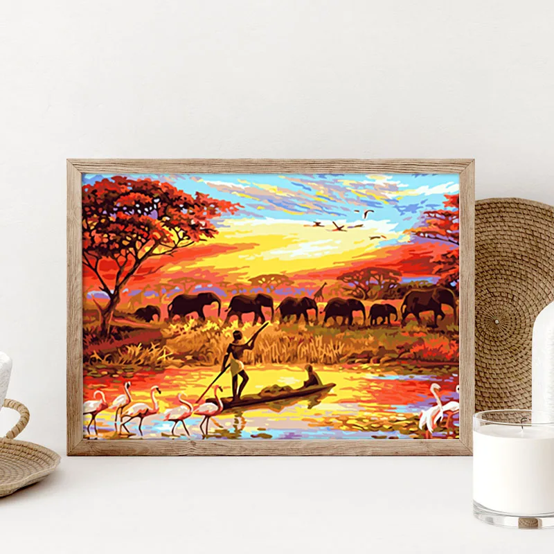 Paint By Numbers Set Animal Room Wall Art Home Decor Landscape DIY Oil картины по номерам 40*50 Drawing On Canvas Painting
Paint By Numbers Set Animal Room Wall Art Home Decor Landscape DIY Oil картины по номерам 40*50 Drawing On Canvas Painting