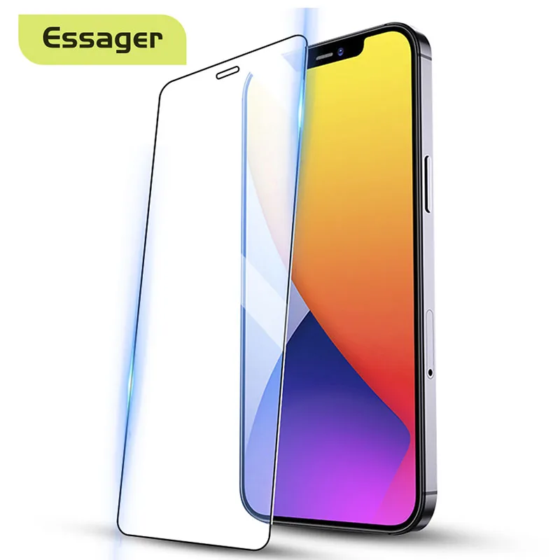 Essager Screen Protector Tempered Glass For iPhone X Xr Xs 11 12 Mini Pro Max Full Cover Protective Glass For iPhone11 iPhone12
Essager Screen Protector Tempered Glass For iPhone X Xr Xs 11 12 Mini Pro Max Full Cover Protective Glass For iPhone11 iPhone12