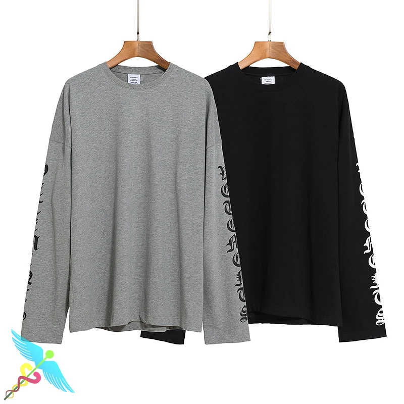 Vetements T Shirt Men Women High Quality Oversize Top VTM Autumn Winter Cotton Simple Classic Casual Pullover Retro TShirts
Vetements T Shirt Men Women High Quality Oversize Top VTM Autumn Winter Cotton Simple Classic Casual Pullover Retro TShirts