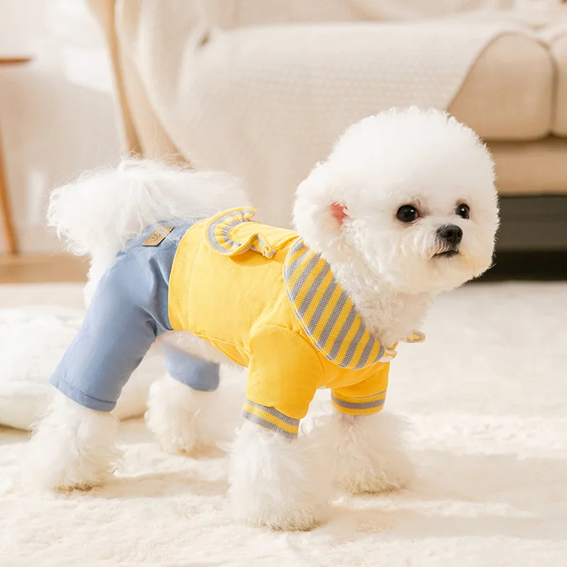 Dog Cat Jumpsuit Rompers Plaid&Denim Pet Puppy T-shirt Denim Pants Clothing Apparel 
Dog Cat Jumpsuit Rompers Plaid&Denim Pet Puppy T-shirt Denim Pants Clothing Apparel