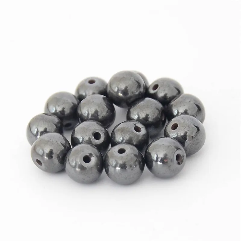 50PCS/lot Fashion Natural Stone Beads Health Magnetic Black Hematite Beads For Jewelry DIY Making Handmade Beads Accessories
50PCS/lot Fashion Natural Stone Beads Health Magnetic Black Hematite Beads For Jewelry DIY Making Handmade Beads Accessories