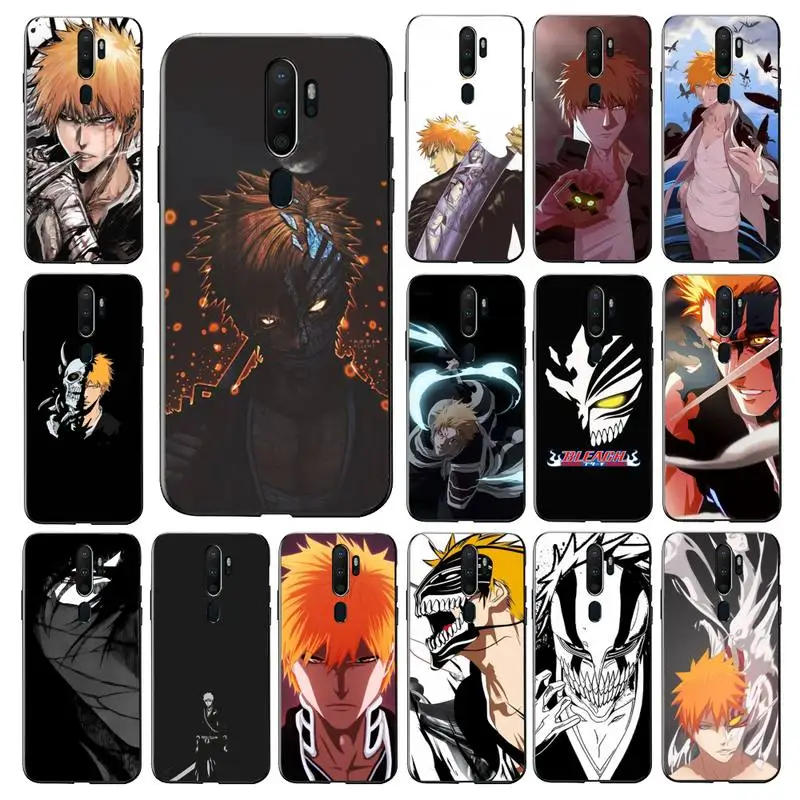 MaiYaCa Bleach anime Ichigo Kurosaki Phone Case for Vivo Y91C Y11 17 19 17 67 81 Oppo A9 2020 Realme c3 
MaiYaCa Bleach anime Ichigo Kurosaki Phone Case for Vivo Y91C Y11 17 19 17 67 81 Oppo A9 2020 Realme c3